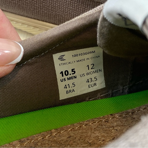 CARIUMA Men's Rio Brasil OCA Gray‎ Canvas Low Top Sneakers Shoes Size 10.5 - Picture 12 of 13